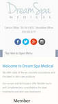 Mobile Screenshot of dreamspamedical.com